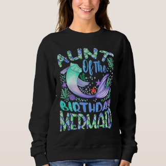 Sweatshirt Tante De L'Anniversaire Fête De Correspondance Fam