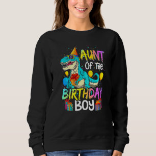 Sweatshirt Tante De L'Anniversaire Garçon Matching Famille Di