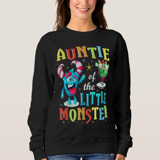 Sweatshirt Tante Du Petit Monstre (Devant)