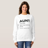 Sweatshirt Tante Noun (Devant entier)