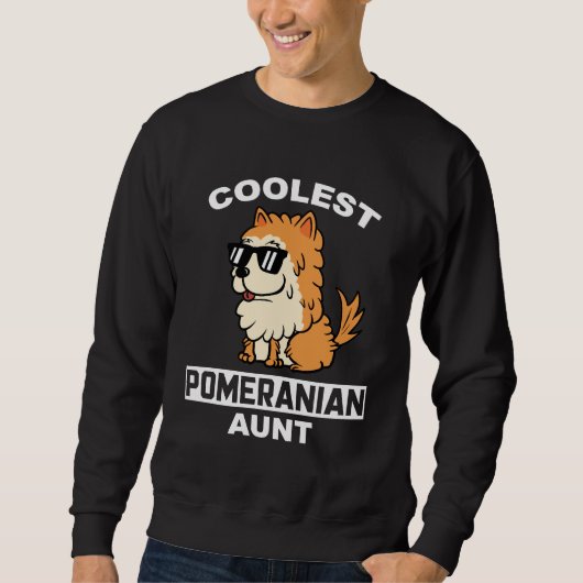 Sweatshirt Tante Pomeranienne (Devant)