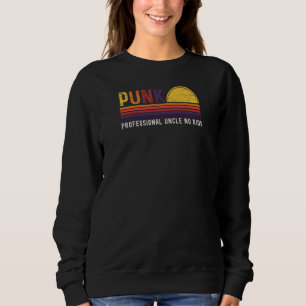 Sweatshirt Tante Professionnelle Punk Rétro Féminin Pas D'Enf
