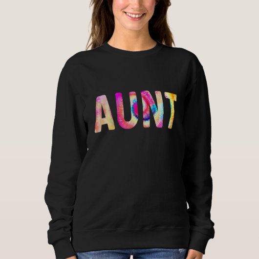 Sweatshirt Tante Tie Dye (Devant)