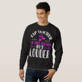 Sweatshirt Tap Dance Professeur Tap Danser (Devant entier)
