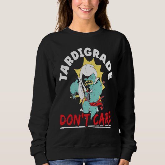 Sweatshirt Tardigrade Don't Care Water Bear Biology Microbiol (Devant)