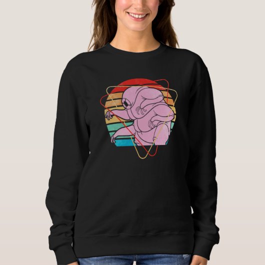 Sweatshirt Tardigrade Water Bear Moss Piglet Micro Animal Col (Devant)