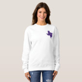 Sweatshirt Tarleton avec Texan Rider (Devant entier)