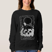 Sweatshirt Tarot Card Cat  The Death (Devant)