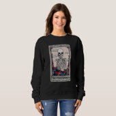 Sweatshirt Tarot Card Occult Reading (Devant entier)