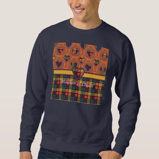 Sweatshirt Tartan d'écossais de plaid de clan de Buchanan (Devant)