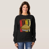 Sweatshirt Tarte à la pomme (Devant entier)