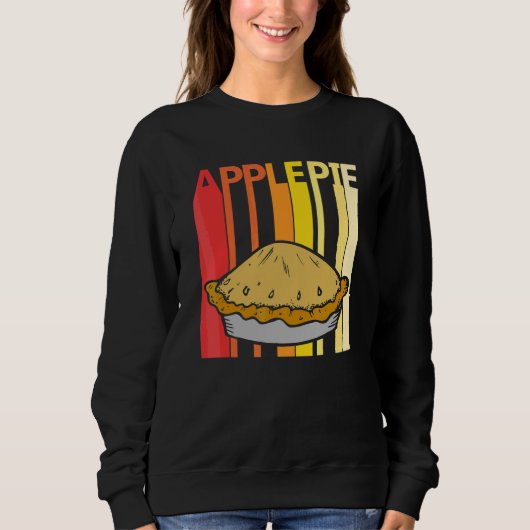 Sweatshirt Tarte à la pomme (Devant)