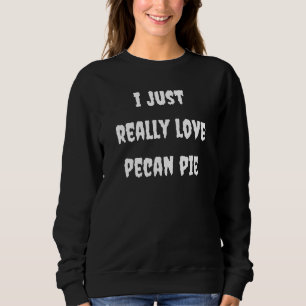 Sweatshirt Tarte aux noix de pécan Spooky automne Halloween T