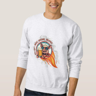 Sweatshirt Tasse à bière cochon drôle du 14 juillet | Maître