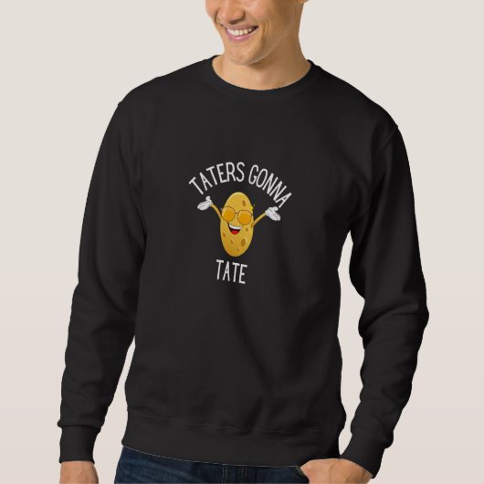 Sweatshirt Taters Va Tate Potato Tater Tot Foin (Devant)