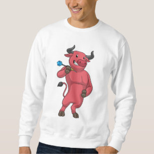 Sweatshirt Taureau aux fléchettes avec fléchette