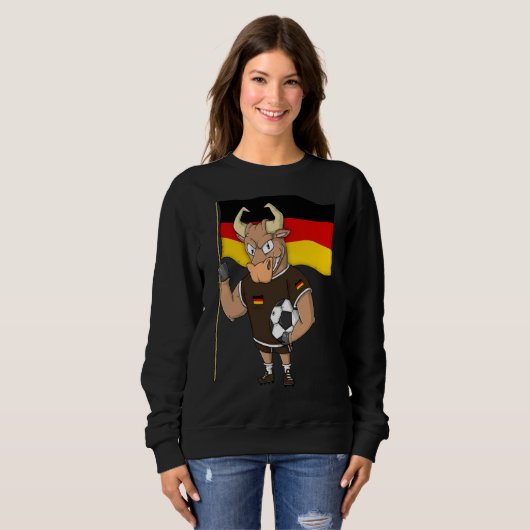 Sweatshirt Taurus Fan Germany (Devant entier)