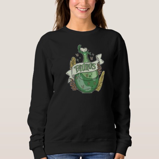 Sweatshirt Taurus Potion Astrologie magique (Devant)