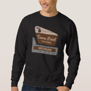 Sweatshirt Tawas Point State Park Michigan MI Affiche de bien