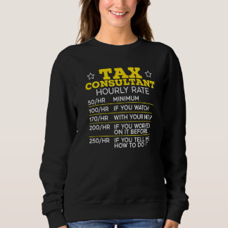 Sweatshirt Tax Consulting Accountant Accounting Tax Consultan