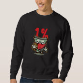 Sweatshirt Taxe Le 1% (Devant)