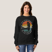 Sweatshirt Te Calmas O Te Calmo Hispanic Spanish Latina Femin (Devant entier)