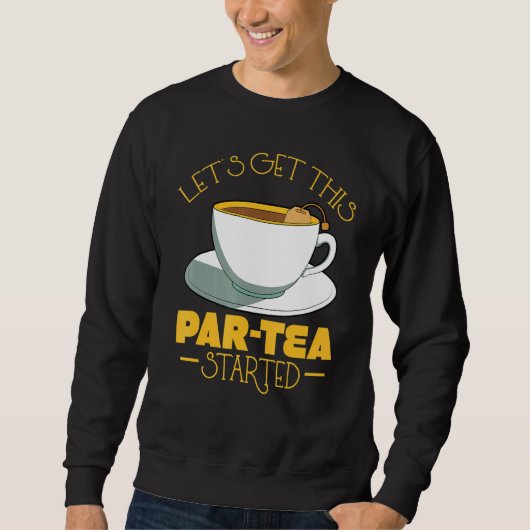 Sweatshirt Tea Cup Mug Pun (Devant)
