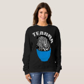 Sweatshirt Teabra Tea Zebra (Devant entier)