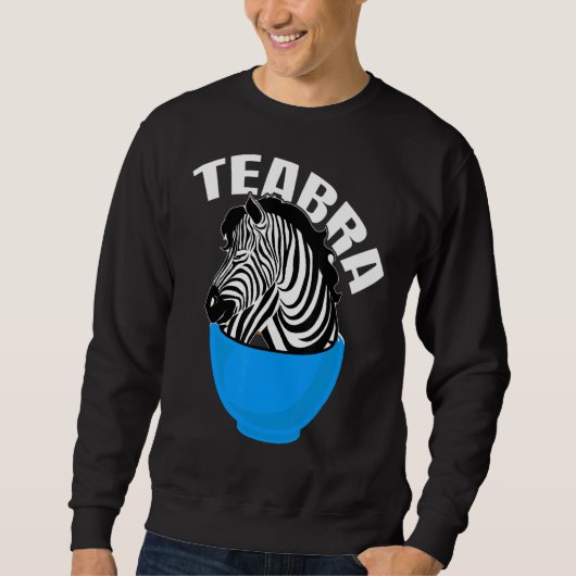 Sweatshirt Teabra Tea Zebra (Devant)
