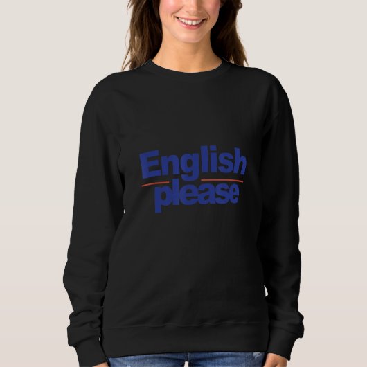 Sweatshirt Teacher English Teacher School Lessons Funny (Devant)