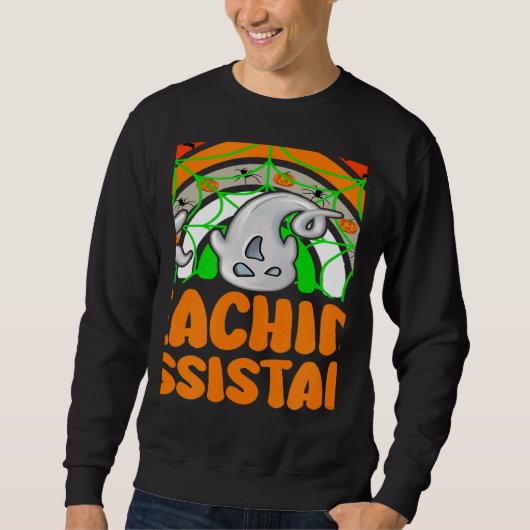Sweatshirt Teaching Assistant Halloween Costumes Teacher Assi (Devant)