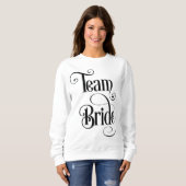 Sweatshirt Team Bride (Devant entier)