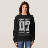 Sweatshirt Team Jesus 07 Saved By Grace (Devant entier)