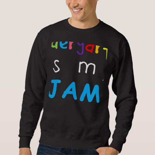 Sweatshirt Team Kindergarten Is My Jam Teacher Student 1 (Devant)