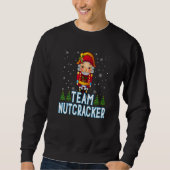 Sweatshirt Team Nutcracker Ballet Christmas Cute (Devant)