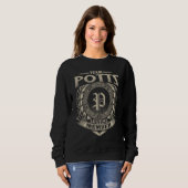 Sweatshirt Team POTTS Lifetime Member Surname POTTS Family Vi (Devant entier)
