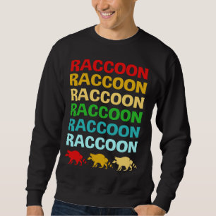 Sweatshirt Team Trash Raccoon