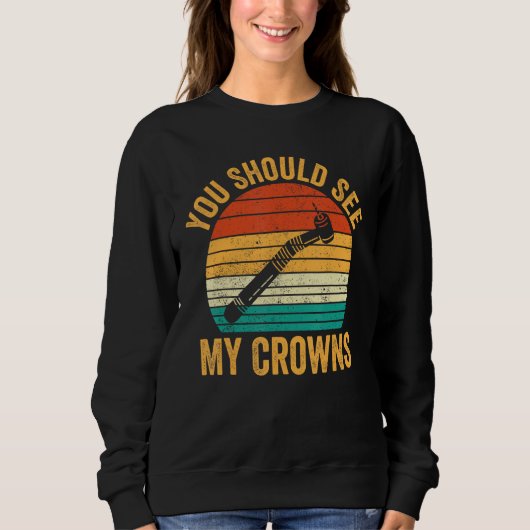 Sweatshirt Technicien assistant de laboratoire dentaire Voir (Devant)