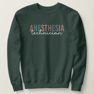 Sweatshirt Technicien d'anesthésie Technique d'anesthésie rét