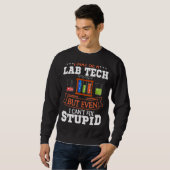 Sweatshirt Technicien de laboratoire Assistant de laboratoire (Devant entier)