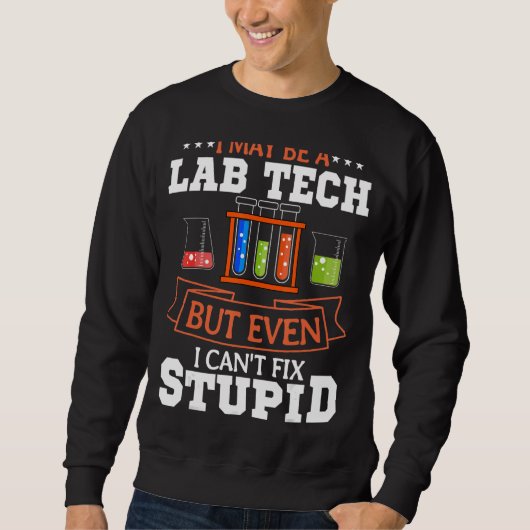 Sweatshirt Technicien de laboratoire Assistant de laboratoire (Devant)