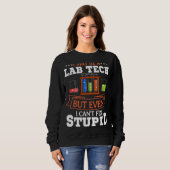 Sweatshirt Technicien de laboratoire Assistant de laboratoire (Devant entier)