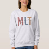 Sweatshirt Technicien de laboratoire Médicale MLT Technique d (Devant)