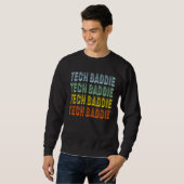 Sweatshirt Technicien de soutien en technologie de l'informat (Devant entier)