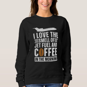 Sweatshirt Technicien en café mécanicien d'aéronef