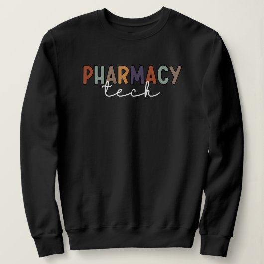 Sweatshirt Technicien en pharmacie (Design devant)