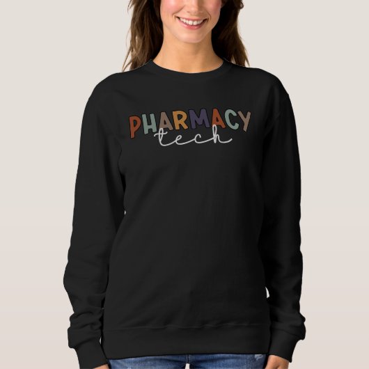 Sweatshirt Technicien en pharmacie (Devant)