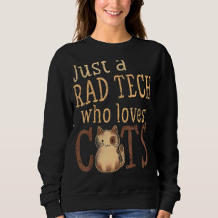 Sweatshirt Technicien en radiologie Radiologue Cat X Ray Rad 