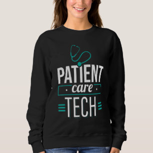 Sweatshirt Technicien en soins aux patients PCT Médicale Tech