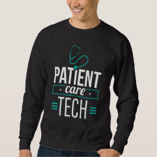 Sweatshirt Technicien en soins aux patients PCT Médicale Tech